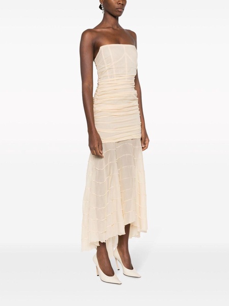 Schumen strapless maxi dress