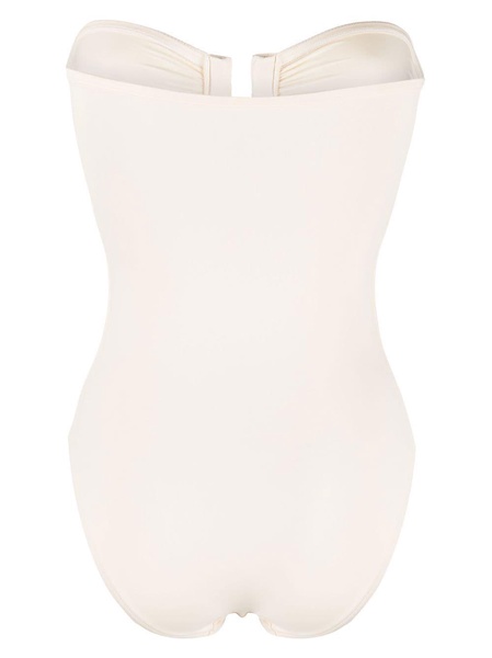 ruched cut-out swimsuit