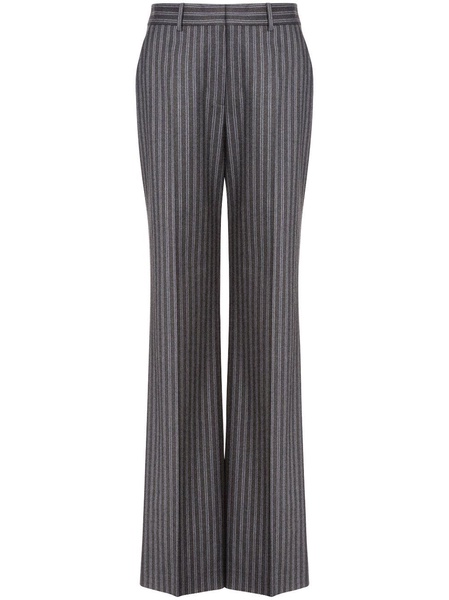 mid-rise tailored trousers