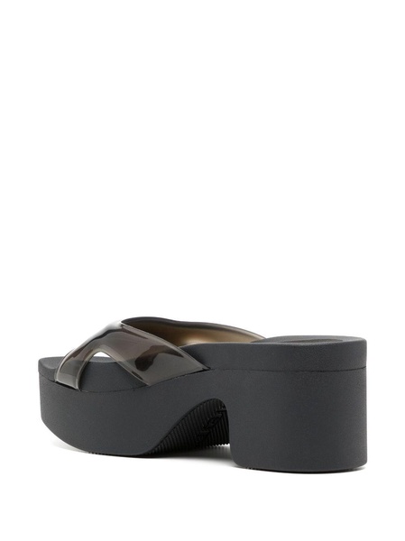 platform-sole open-toe sandals