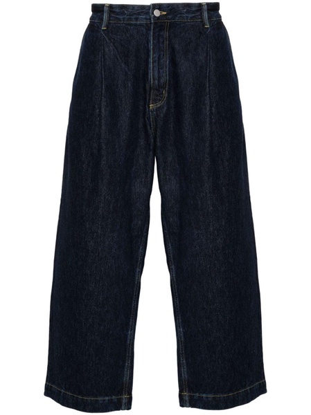 pleated jeans