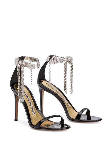 Tiffany 105mm crystal-embellished sandals