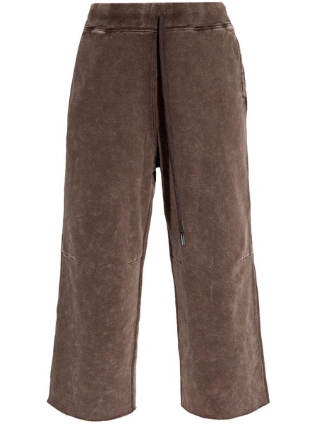 cotton flared trousers