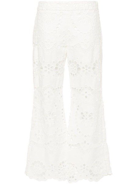 Lexi broderie anglaise trousers