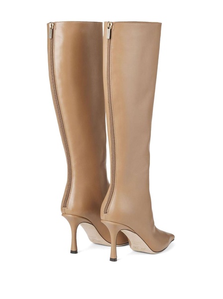 Agathe 85mm pointed-toe boots