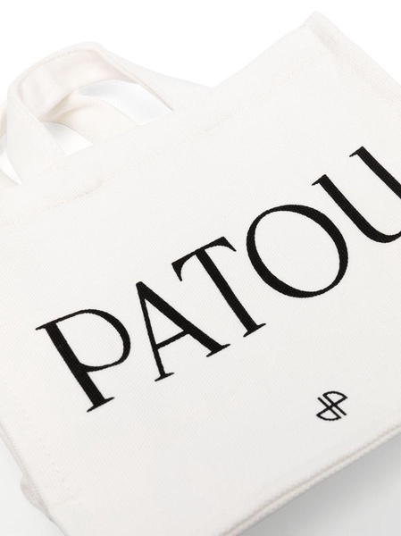 small Patou canvas tote bag