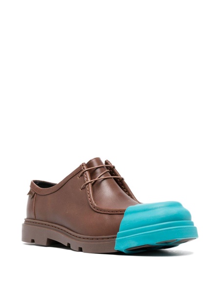 Junction leather derby shoes