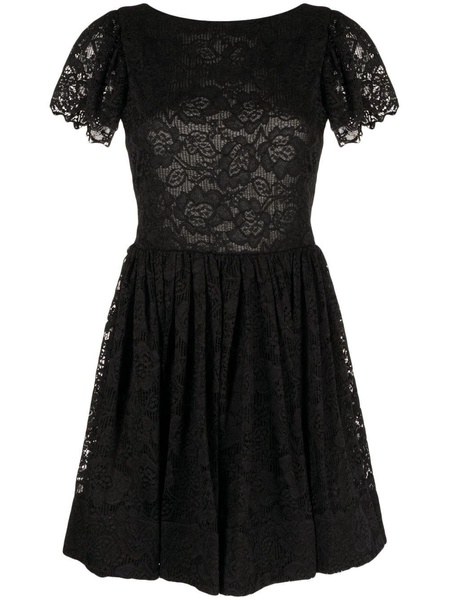 Marguerite lace mini dress