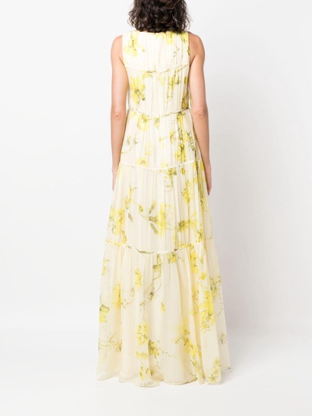 Isla floral-print maxi dress