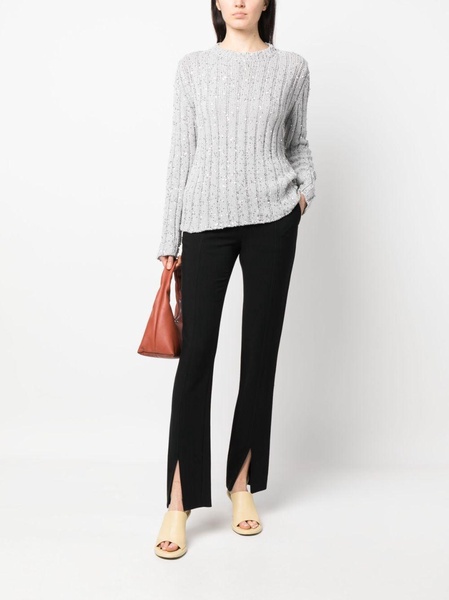 sequin-embellished jumper