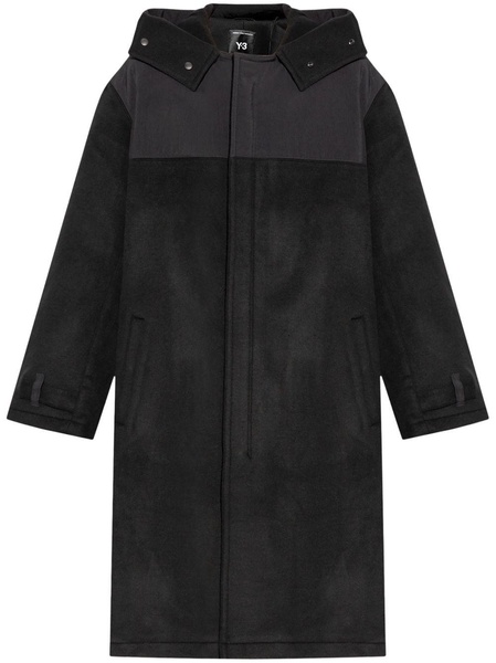 hooded trench coat