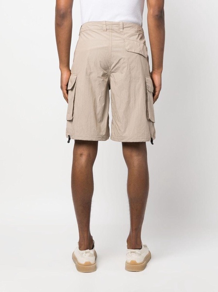 Mount drawstring-hem shorts