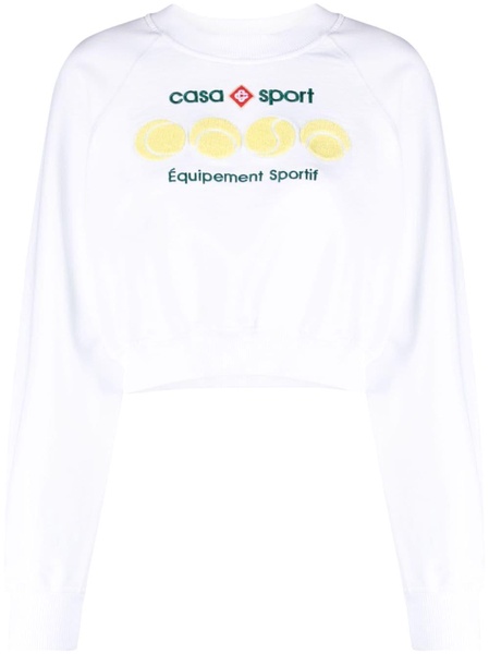 Casa Sport Tennis Balls organic-cotton sweatshirt