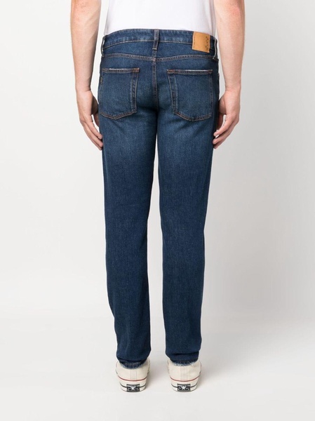 low-rise slim-fit jeans