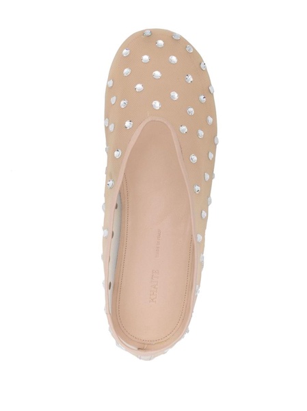 Khaite The Marcy Embellished Ballet Shoes