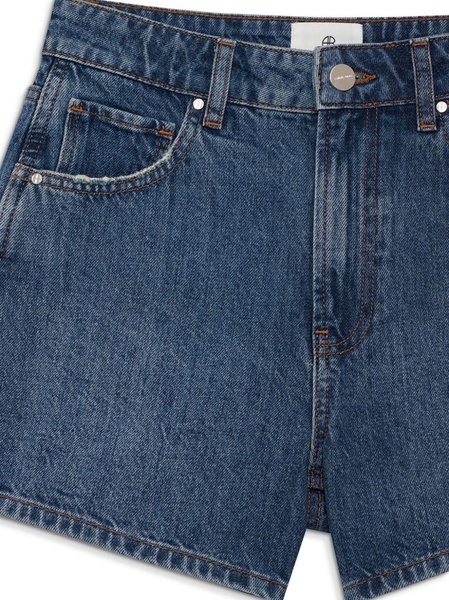 Dalton high-waisted denim shorts