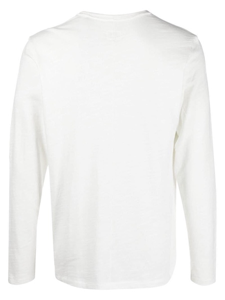 long-sleeve cotton T-shirt 