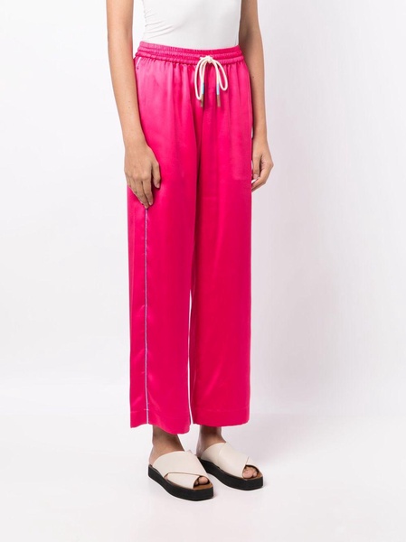 x Javier Calleja satin pyjama bottoms