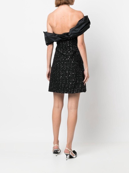 sequin-embellished asymmetric dress