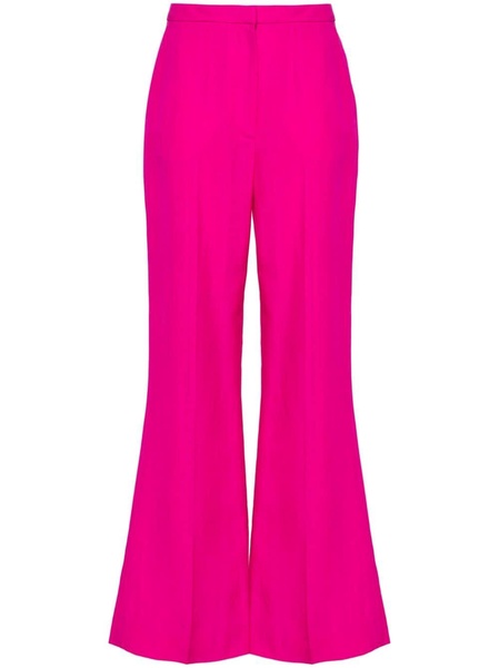 flared cotton trousers