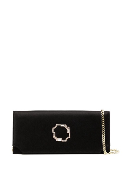 Vivien satin clutch bag