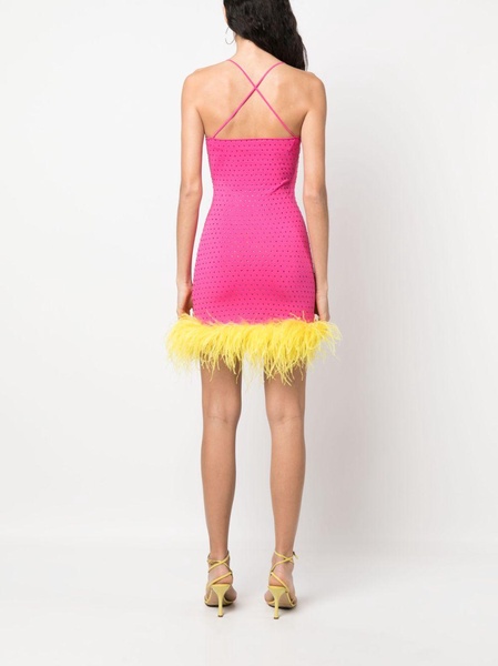 ostrich-feather dress