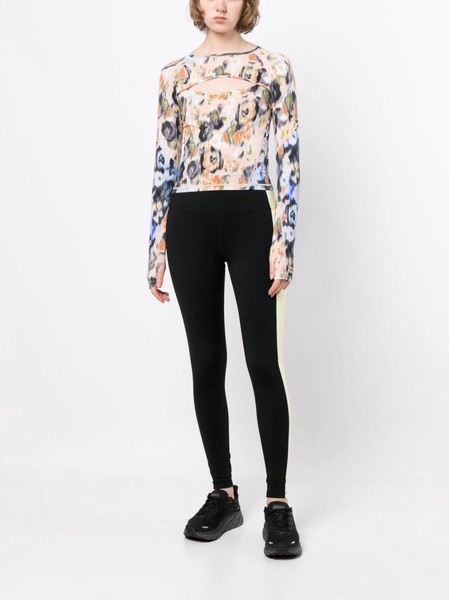 Visualise floral-print top