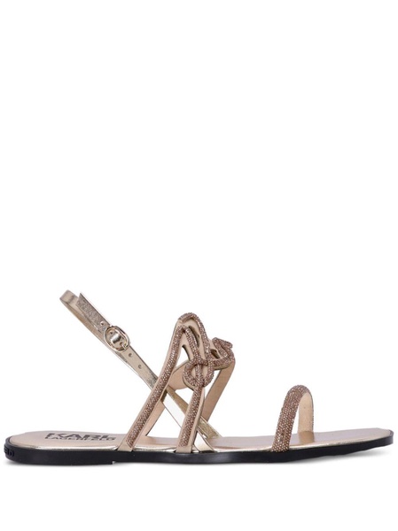 Olympia crystal-embellished sandals