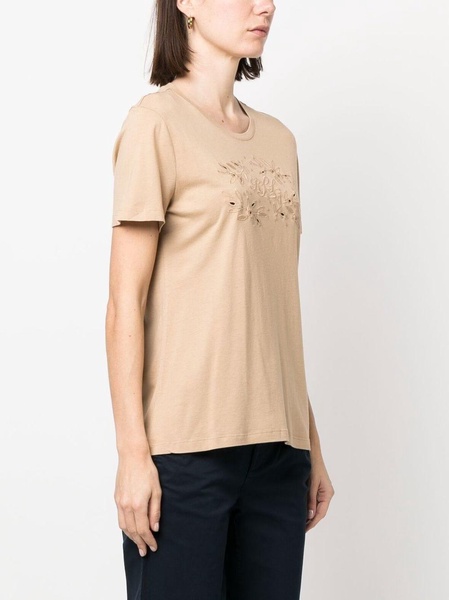 Katlin embroidered-detail T-shirt