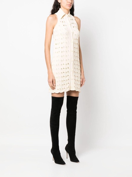 Rivolo crochet short dress