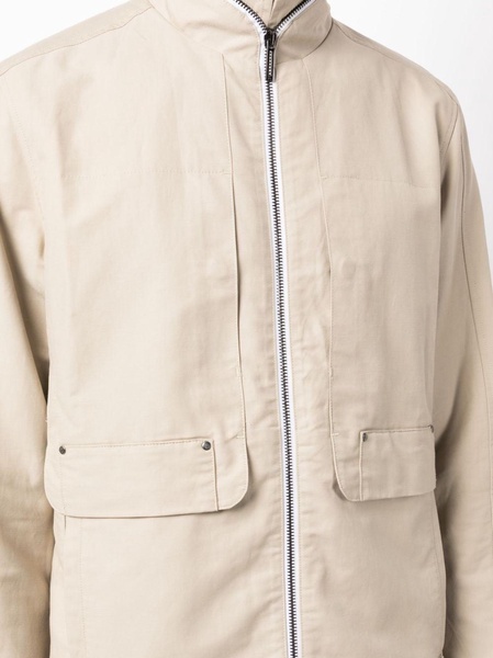 The Bureau stand-up collar jacket 