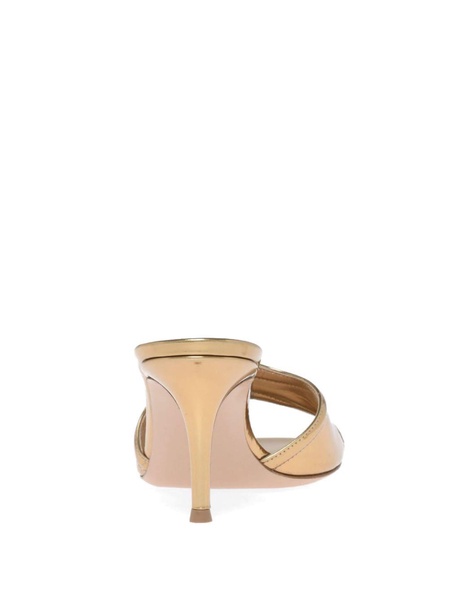 Lucrezia metallic-effect mules