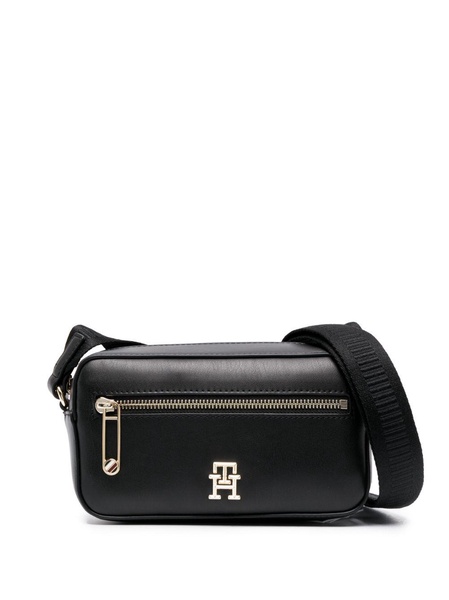 Iconic logo-plaque crossbody bag