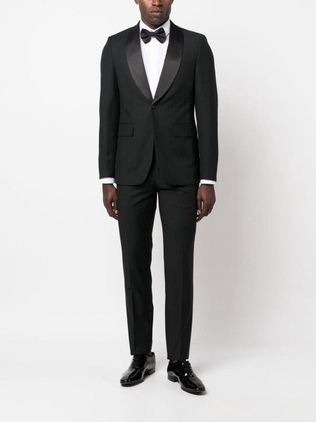 shaw-lapel suit jacket 