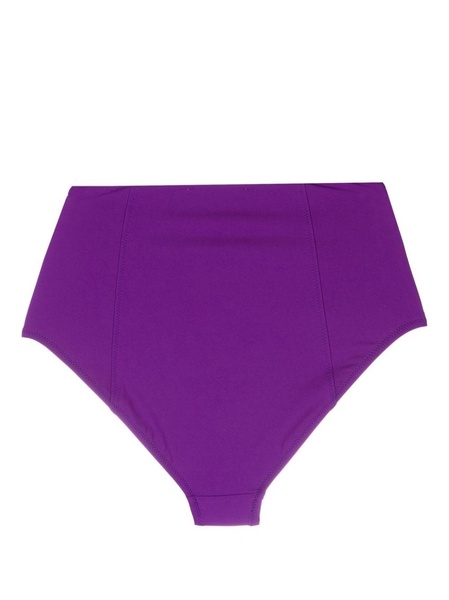 plain high-waist bikini bottoms