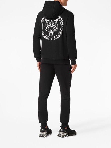 Tiger logo-print jersey tracksuit