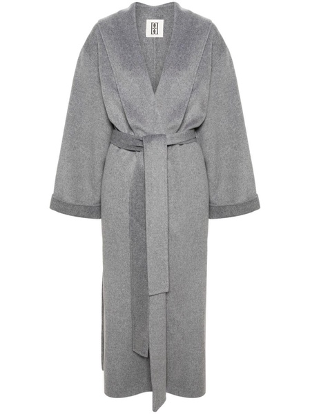 Trullem belted wool coat