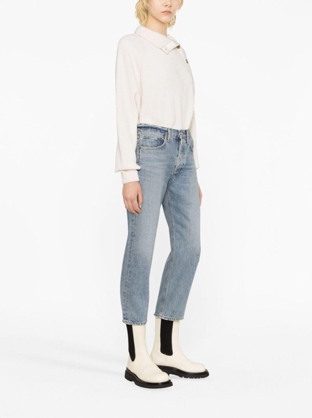 Parker mid-rise cropped jeans