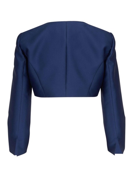 long-sleeve cropped jacket 