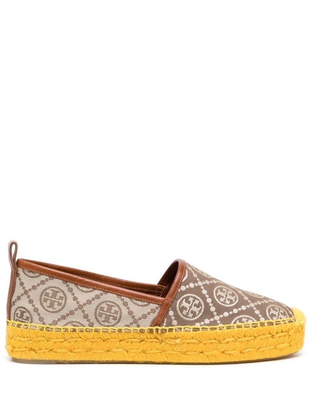 logo-print espadrilles 