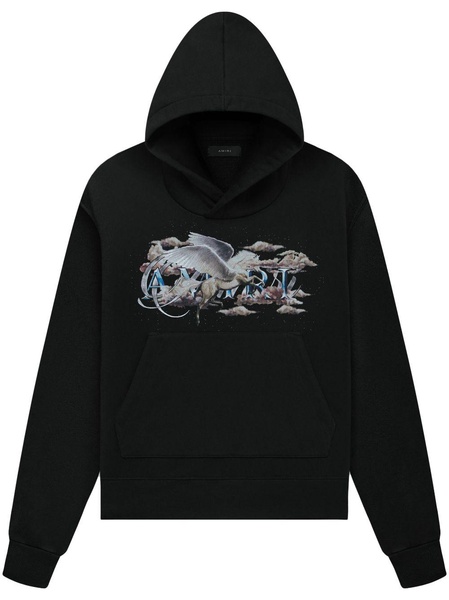 graphic print hoodie