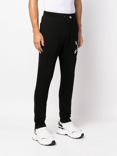 Hexagon tapered track pants