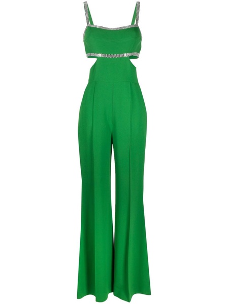 Cady rhinestone-embellished cut-outb jumpsuit