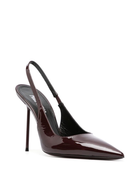 Lidia 115mm leather pumps