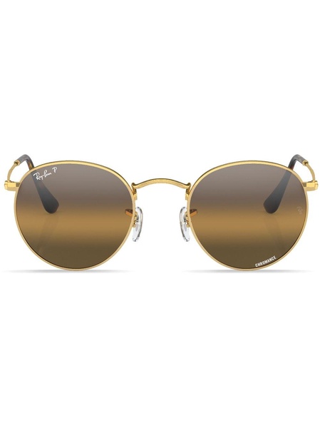 Chromance round-frame sunglasses