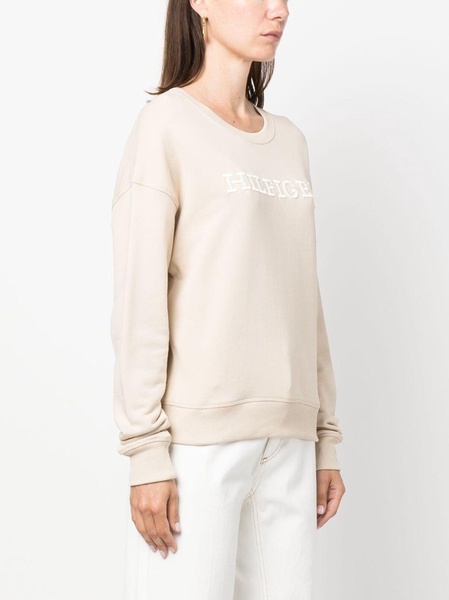 logo-print cotton sweatshirt