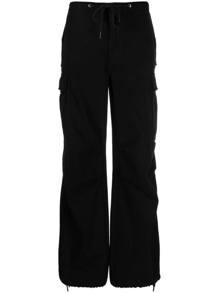 straight-leg cargo trousers