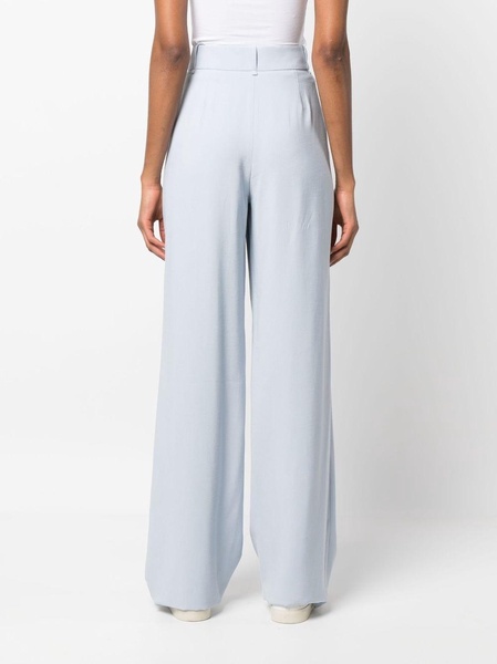 high-waisted palazzo pants