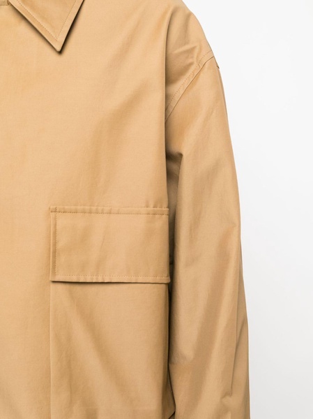 cargo-pocket shirt jacket