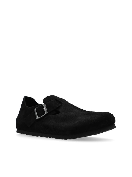 London suede loafers